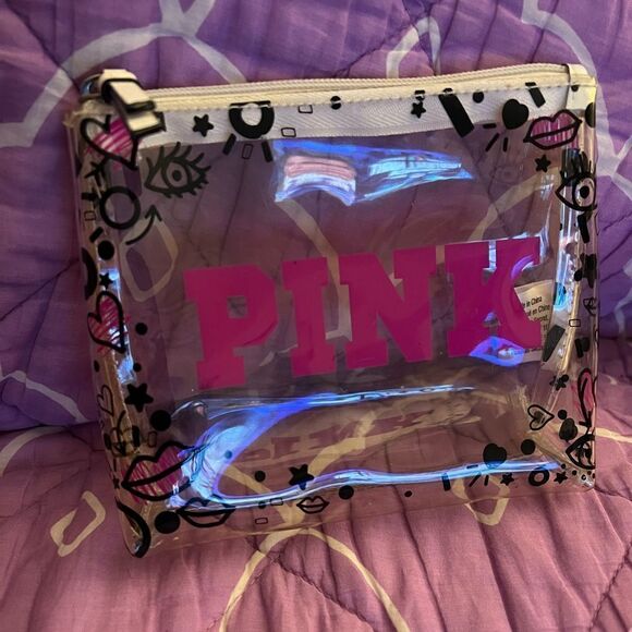 PINK Victoria's Secret Handbags - Pink Makeup Bag